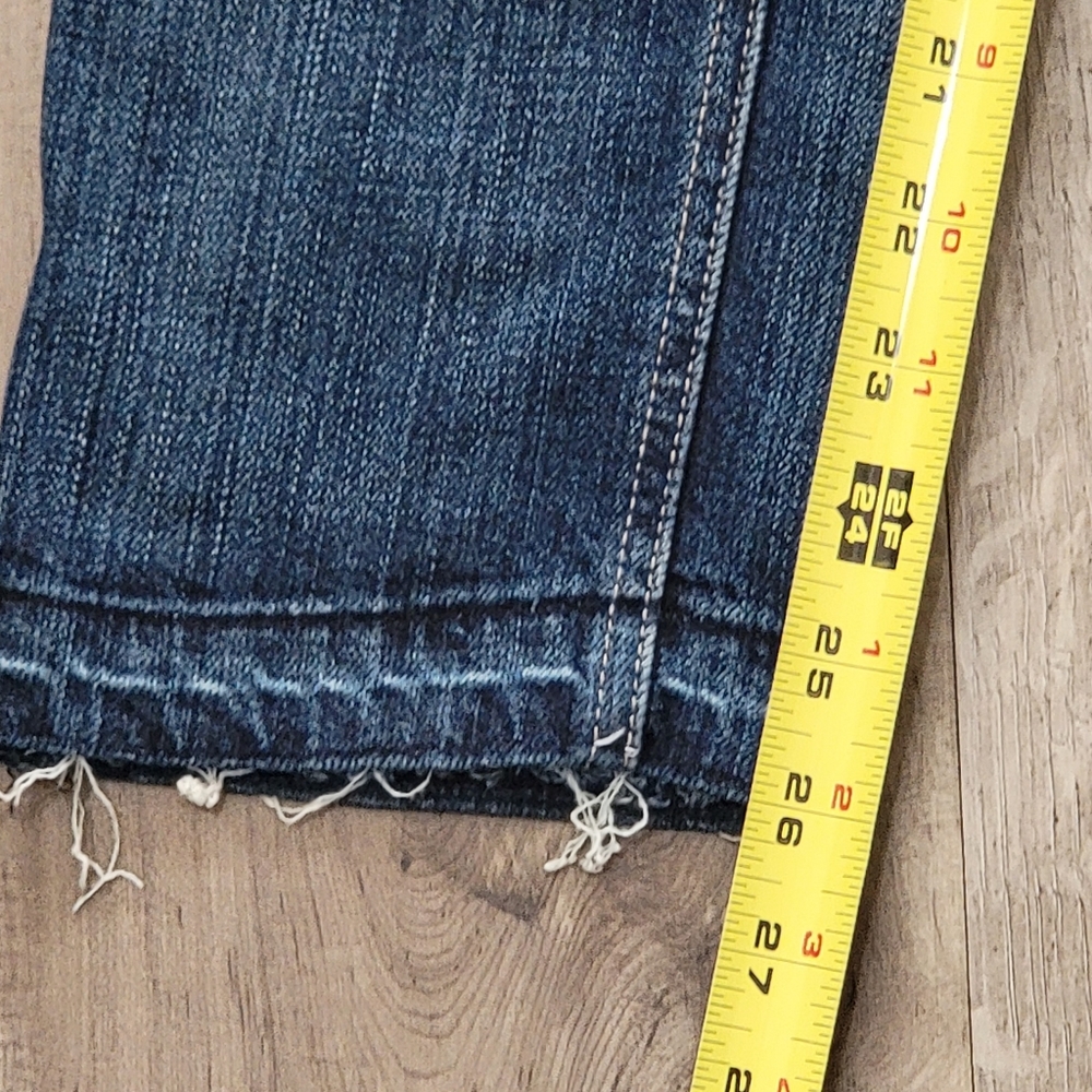 Current Elliott Cropped Straight Court Coupe Droite Jeans - Picture 7 of 14